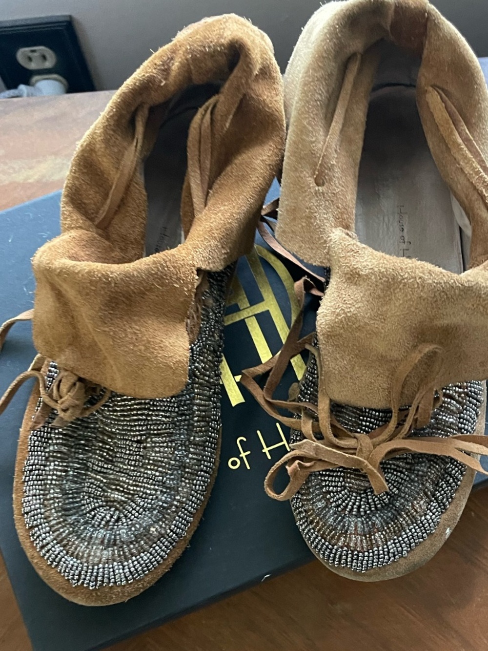 House of Harlow Maddie Moccasin - Brown